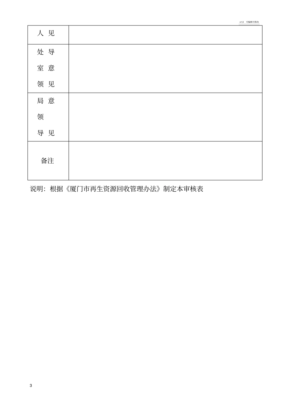 再生资源回收经营者备案申报材料范本_第3页