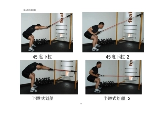 (完整版)弹力绳全面训练图解