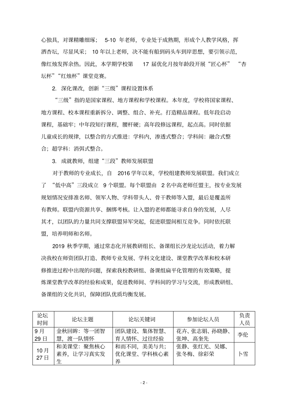 宿豫区实验小学2019年学校工作总结_第2页