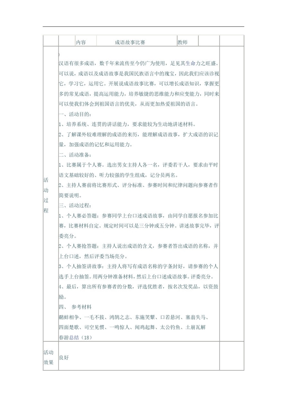 小学语文兴趣小组活动记录表_第3页