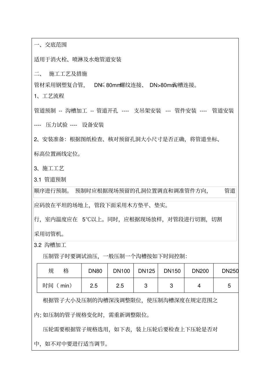 (完整版)镀锌钢管安装_第3页