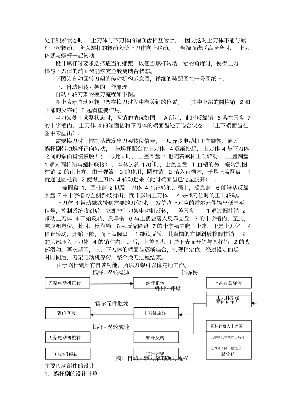 数控车床自动回转刀架结构设计_第2页