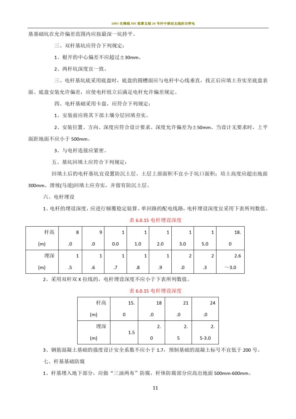 10KV-35KV架空线路施工验收规范(1)_第2页