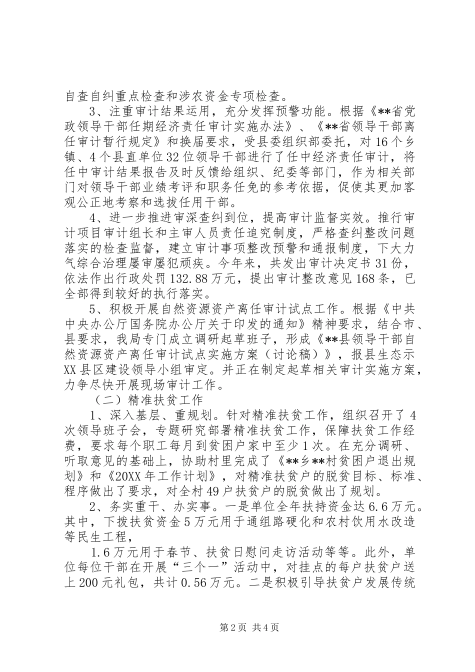 县审计局终工作总结_第2页