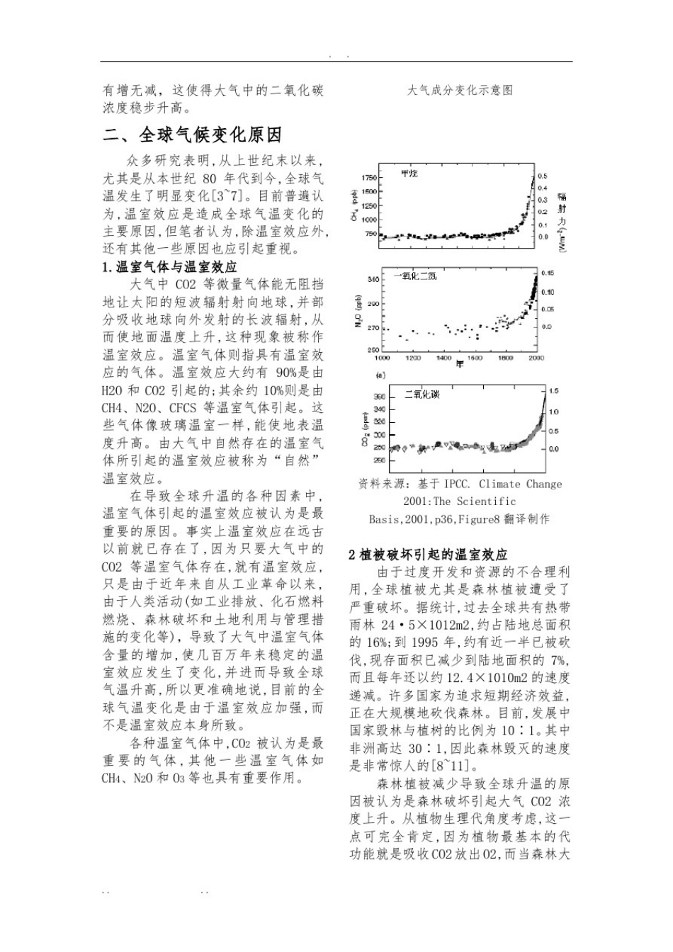 全球气候变化原因及对人类生存带来的影响_第2页