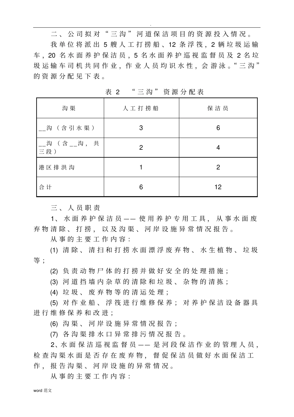 市三沟水面保洁与方案_第3页