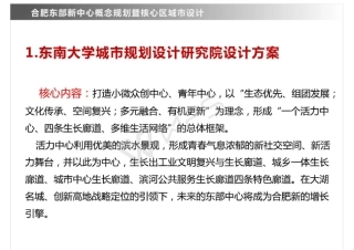 (完整版)合肥东部新中心规划
