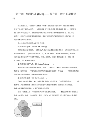 在职培训实操案例