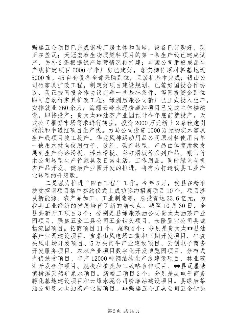 商务经信局工作总结_第2页