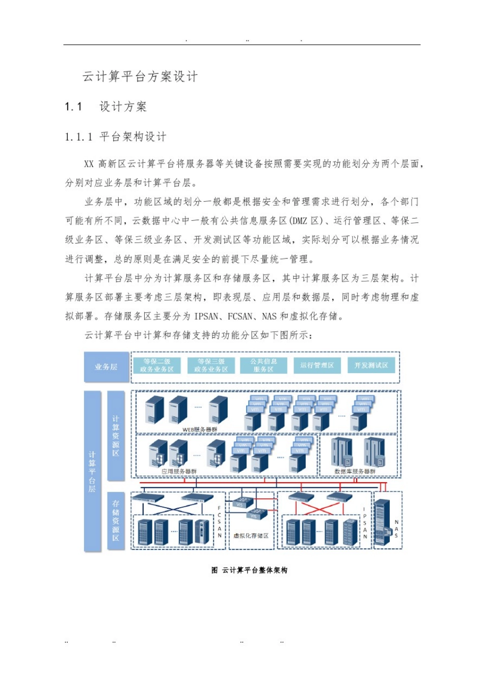 云计算平台建设方案详细_第1页