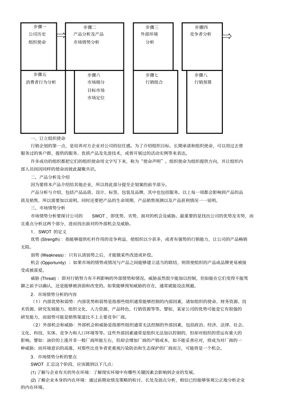 如何撰写企划案_第2页