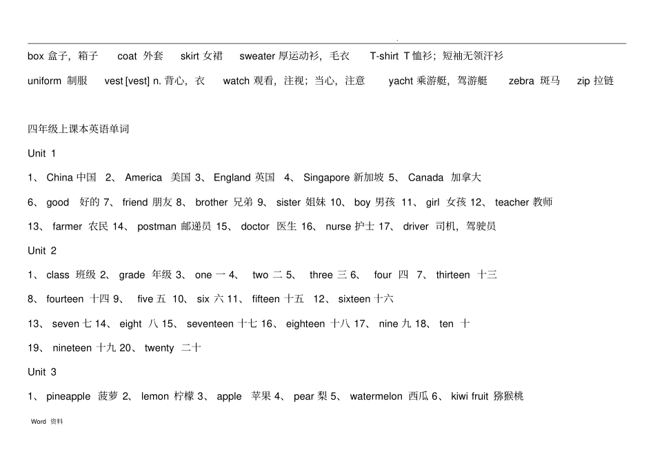 小学英语单词人教精通_第3页