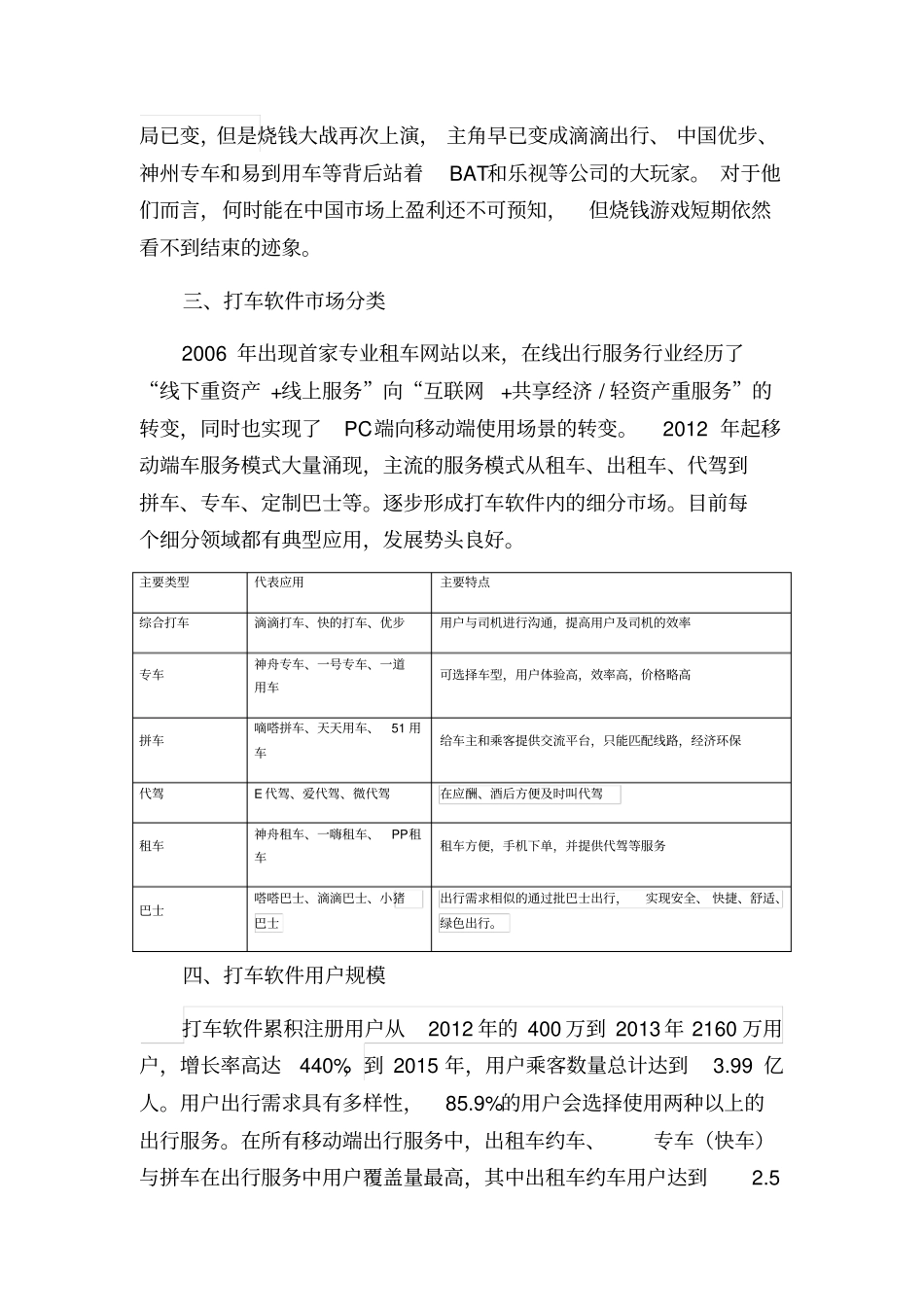 打车软件市场分析_第2页