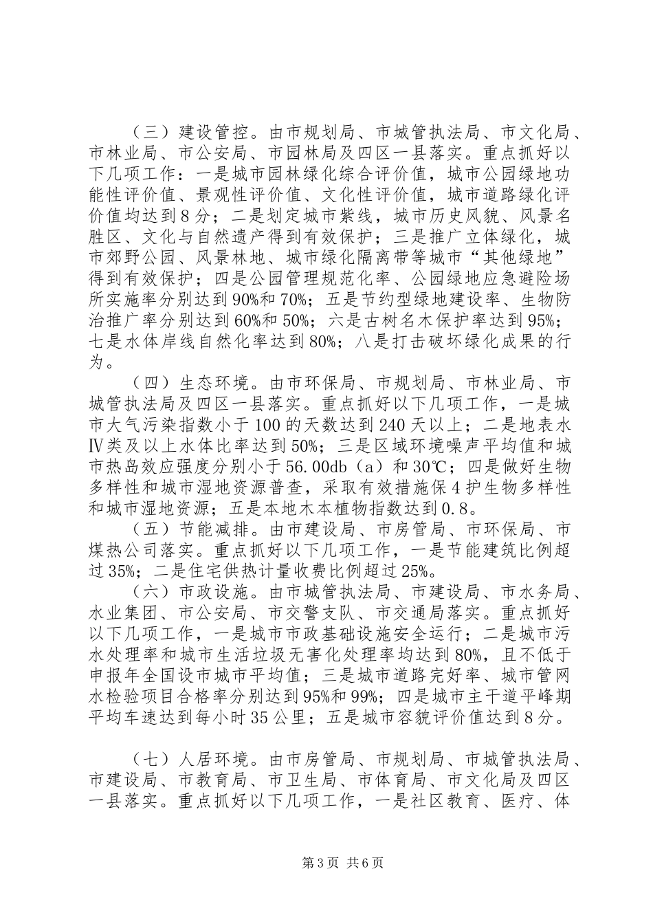 XX市创建国家园林城市方案_第3页