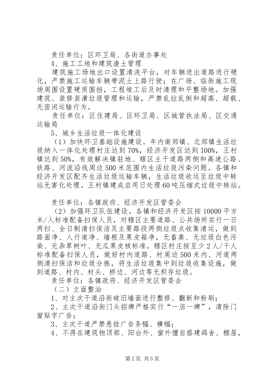 提升城市形象指导实施方案_第2页