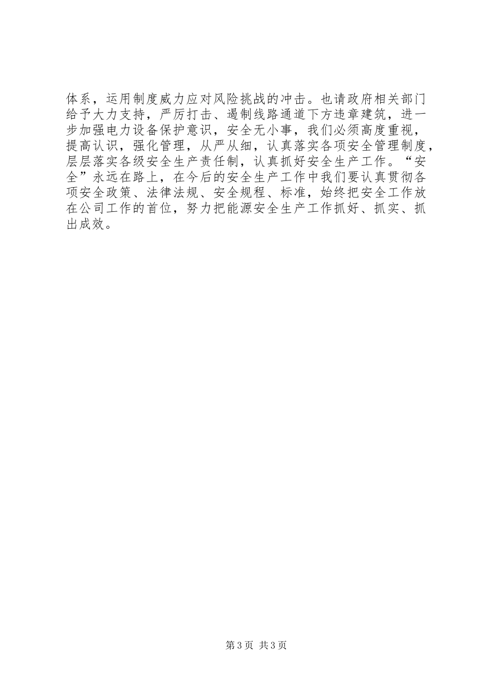 能源安全生产集中整治工作总结_第3页