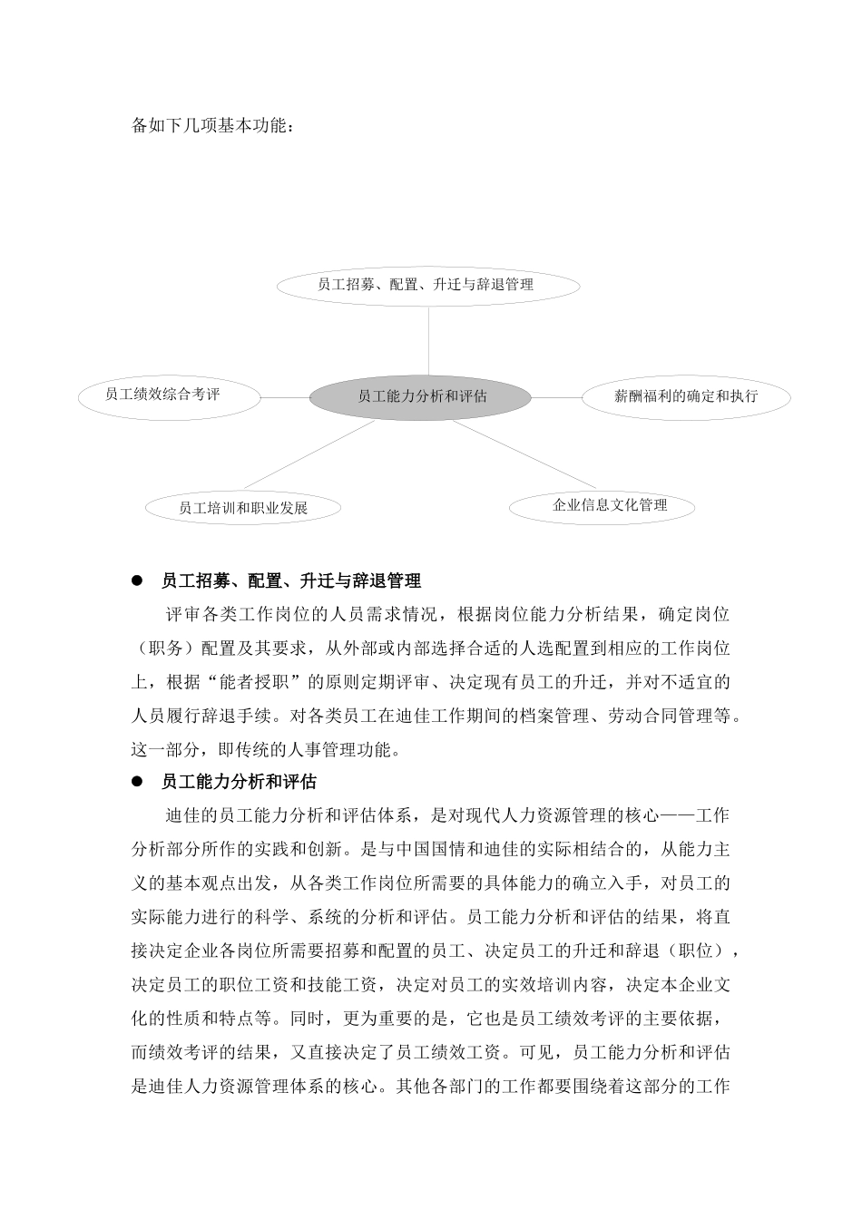 海南迪佳公司人力资源部建设规划_第3页
