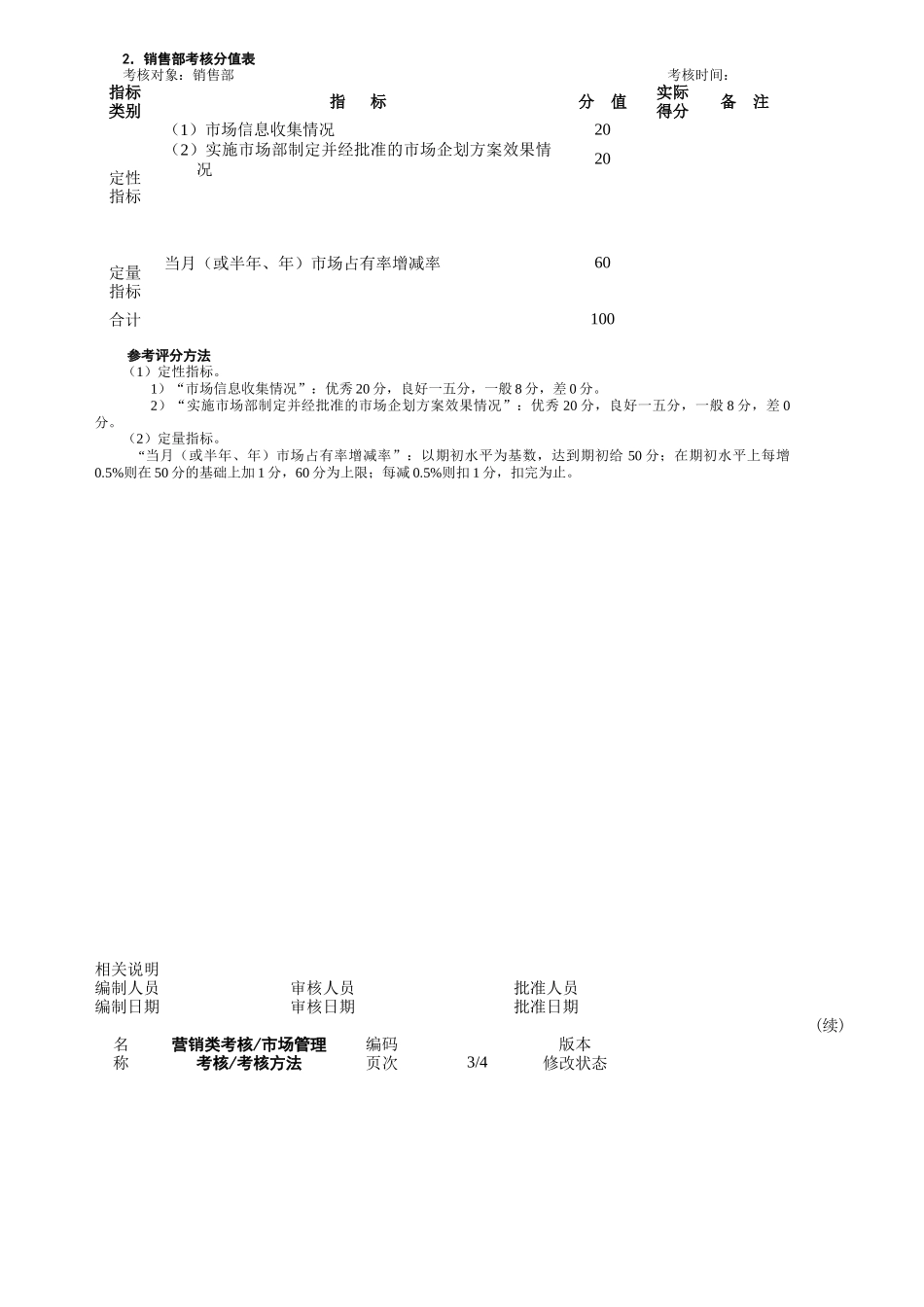 绩效考评指标及运用范本_第3页