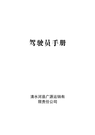 冬季安全行车注意事项(31页)