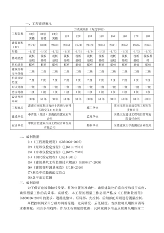 建筑工程测量方案培训资料