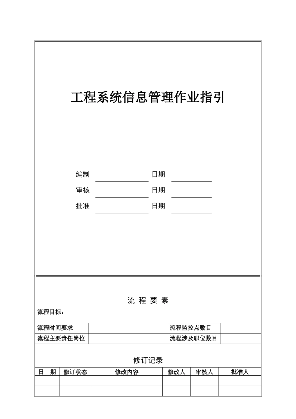 NBVK-WI-PR028工程系统信息管理作业指引_第1页