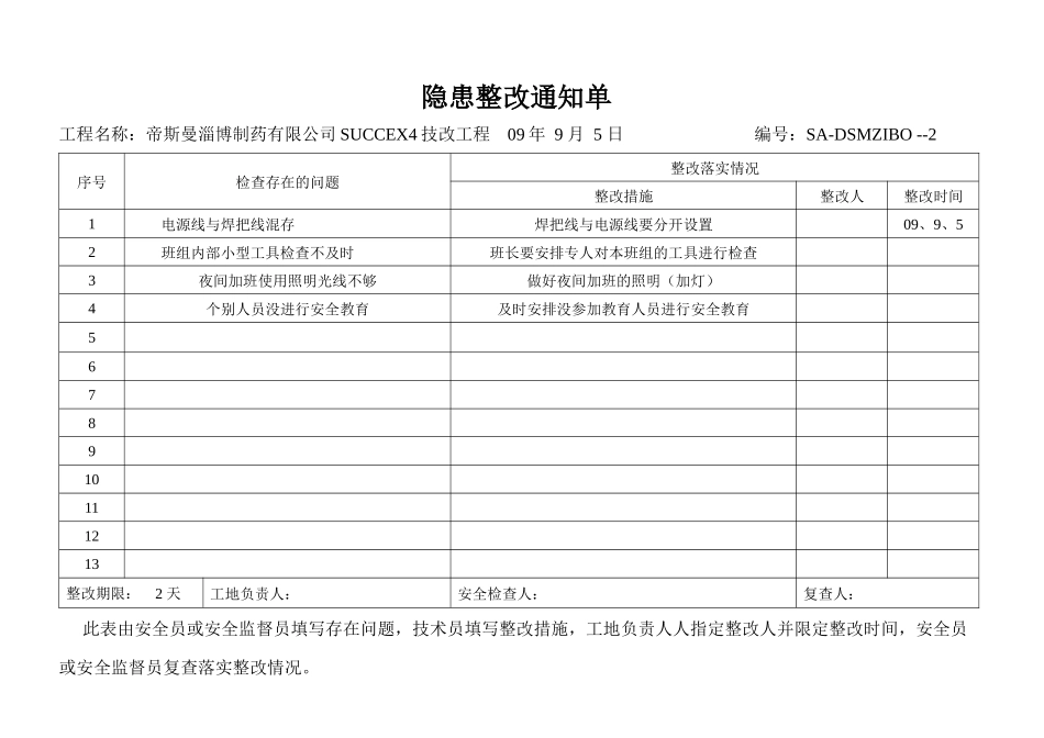 安全监督及整改通知书_第3页