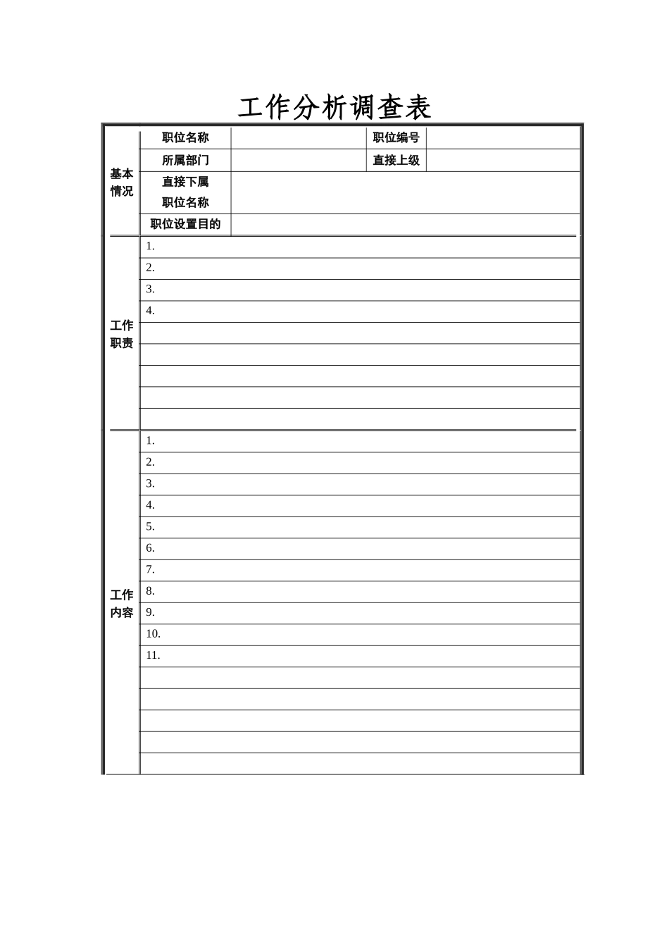 红博商业岗位分析调查表liu0706a_第2页