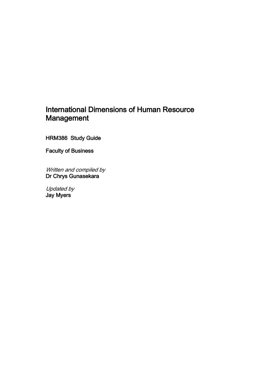 HRM386StudyGuiderevised人力资源管理_第2页