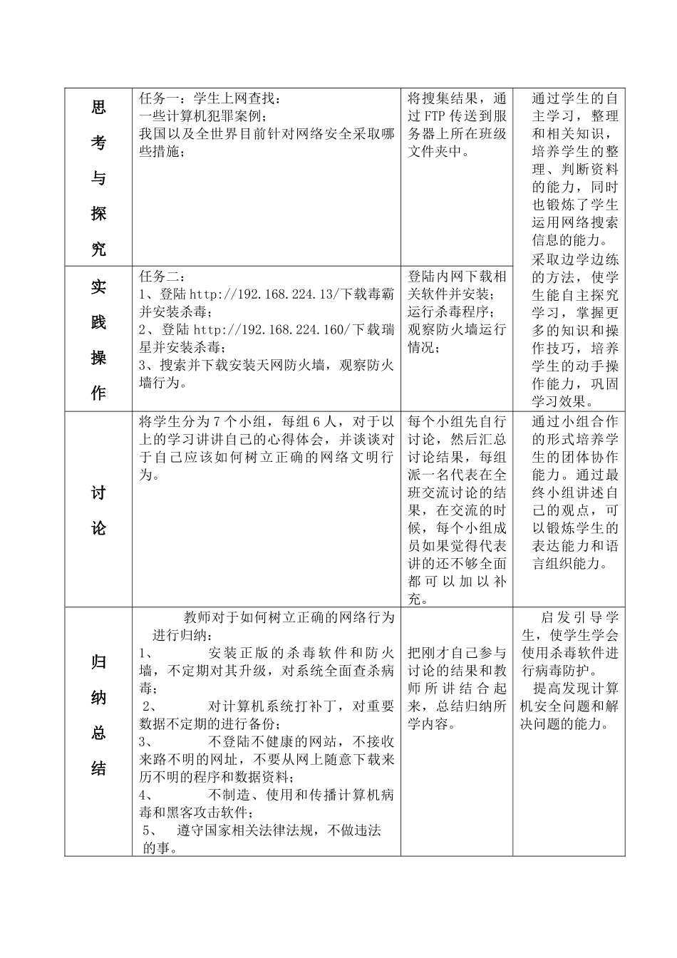 计算机网络信息安全(教案)_第3页