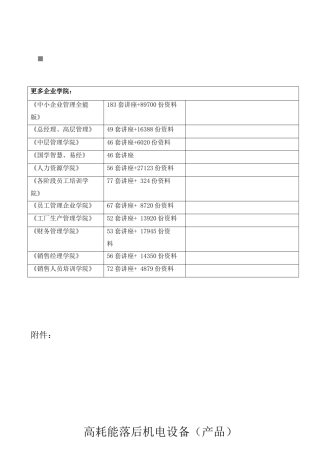 试谈高耗能机电设备淘汰
