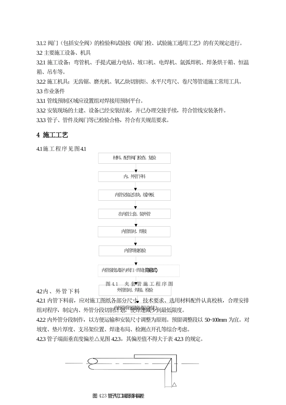 夹套管预制、安装工艺标1_第2页