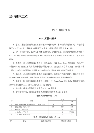 建筑施工手册-砌体工程67