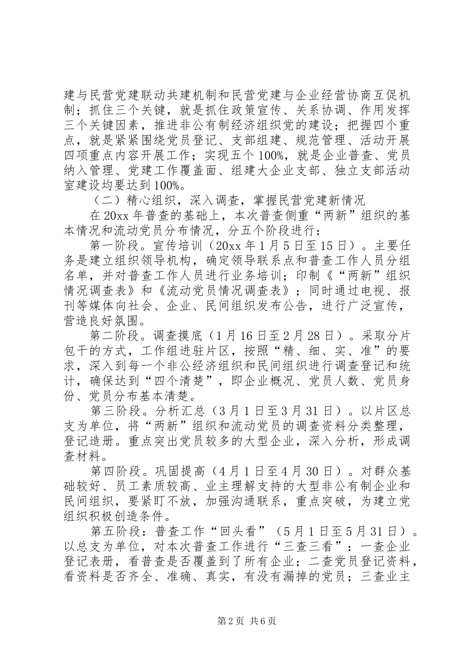 加强两新组织党建工作的方案_第2页