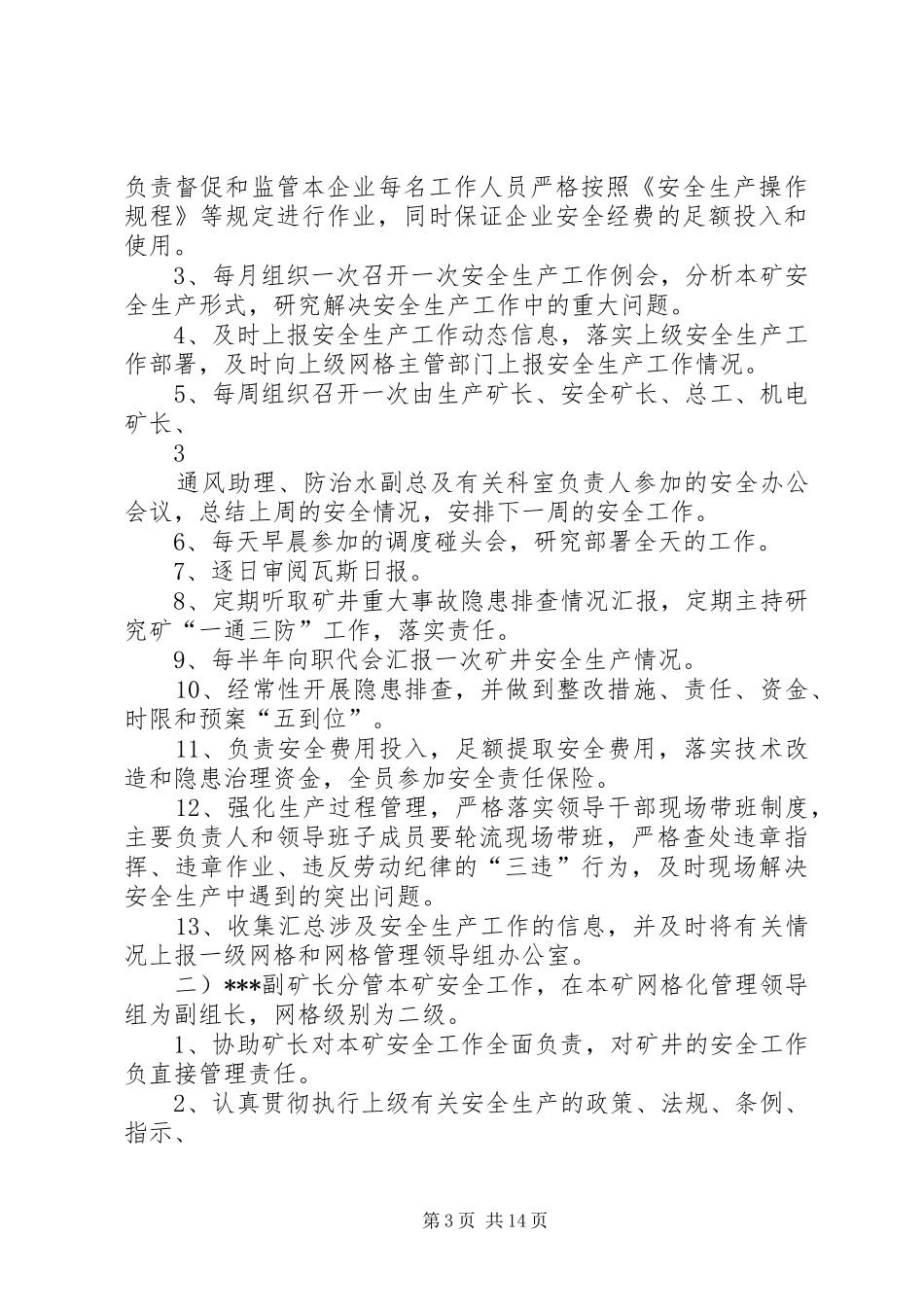 XX年网格化监管方案[篇范例] ()_第3页