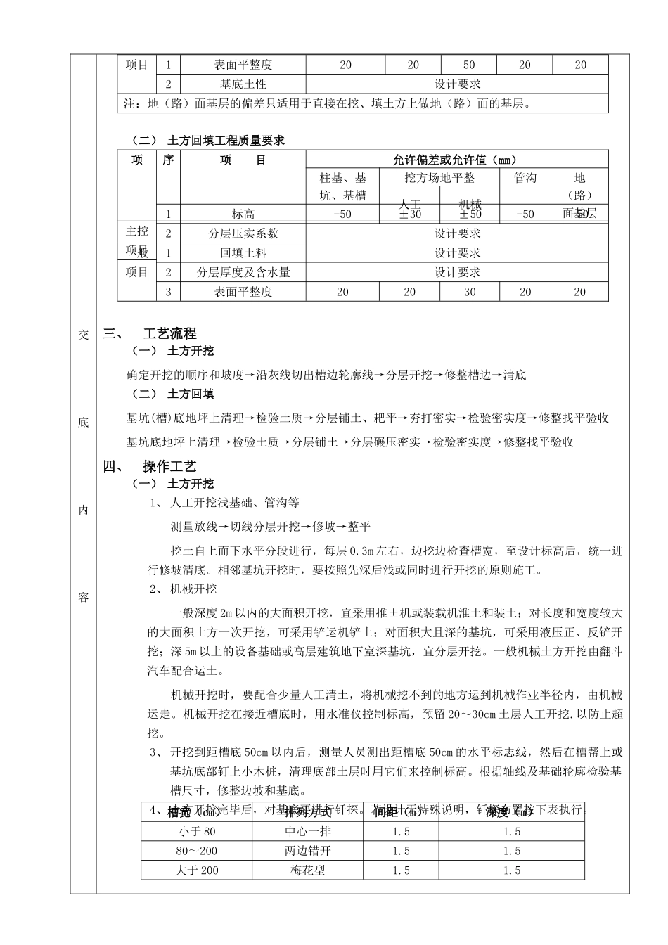 施工技术交底－17土方开挖和回填工程_第2页