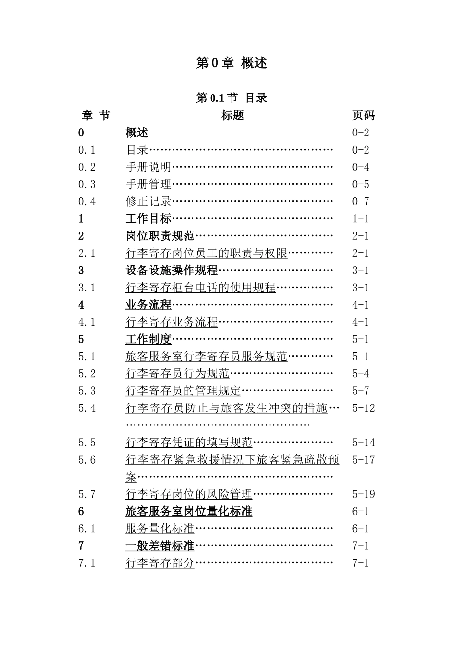 行李寄存部岗位操作手册_第2页
