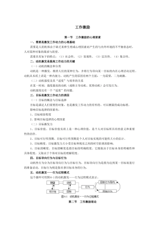 工作激励（ 16页）