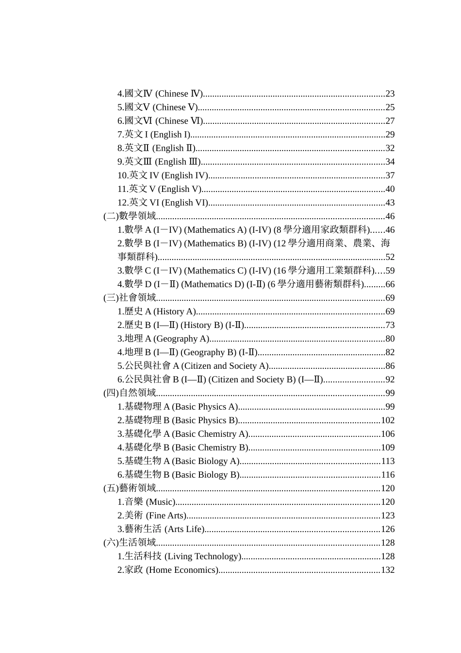 职业学校食品群科课程暂行纲要暨设备标准_第2页