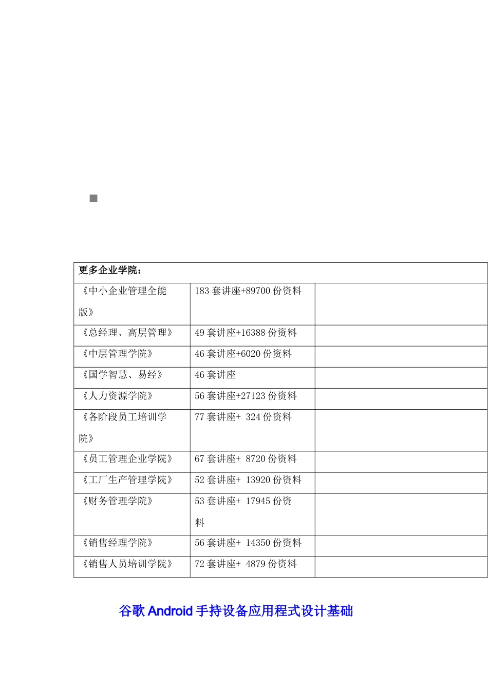 谷歌Android手持设备应用程式设计基础论述_第1页
