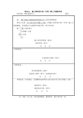 国贸人防专项施工方案培训资料