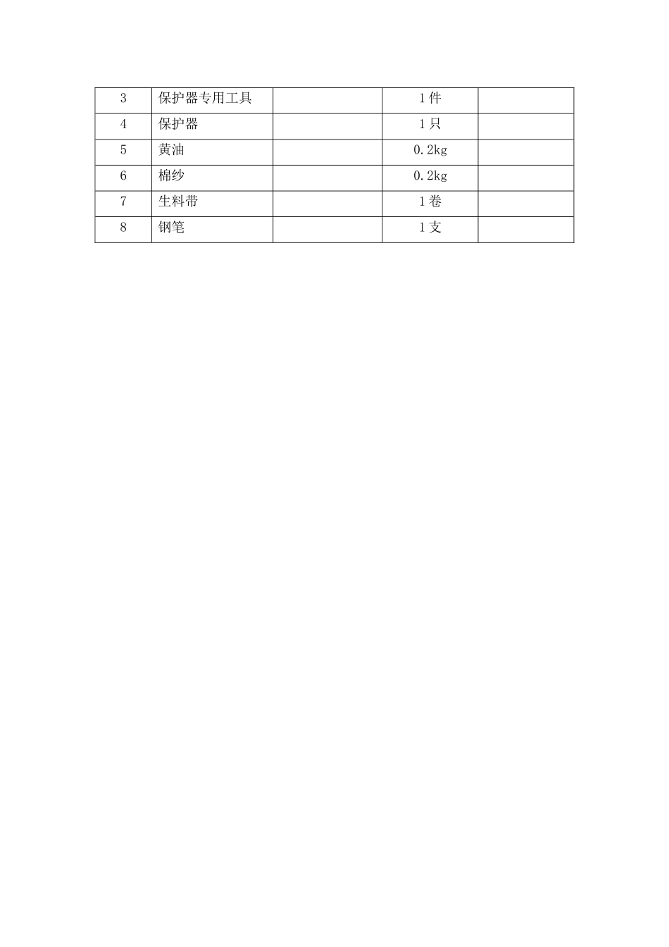采气设备单体操作规程概述_第3页