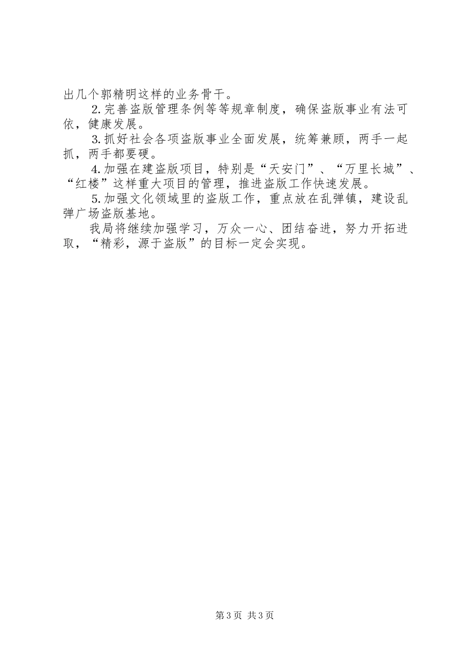 盗版局××年工作总结_第3页