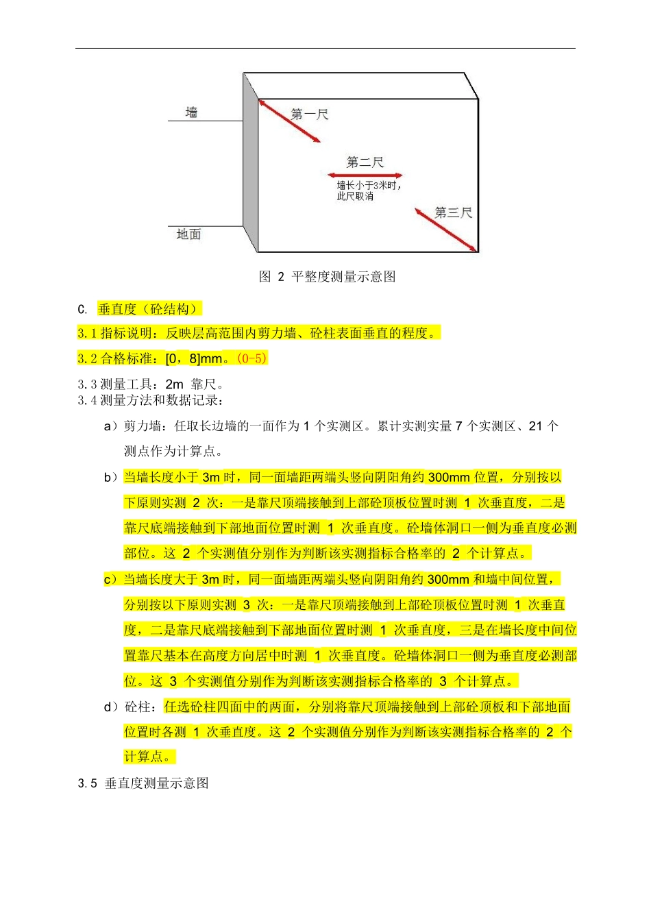 住宅产品实测实量技术规范(在建工程)_第3页