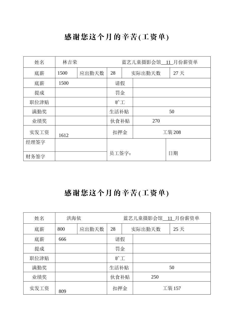 工资单(正式)_第2页
