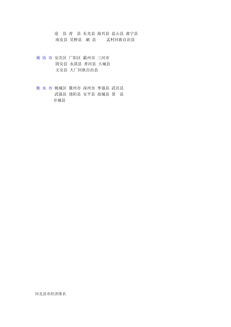河北省县级行政区划_第2页