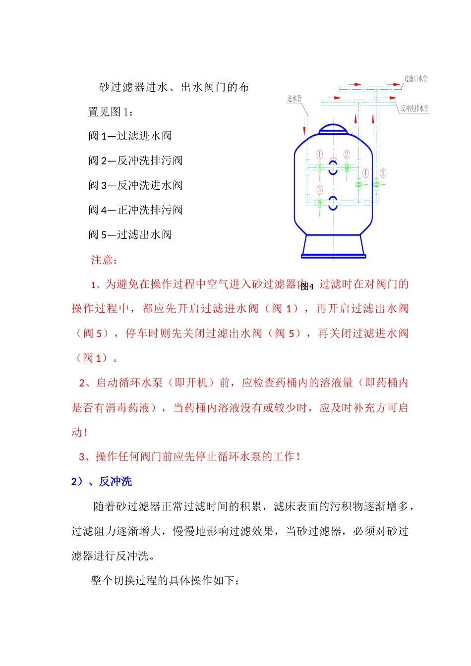 游泳池设备日常操作与注意事项_第3页