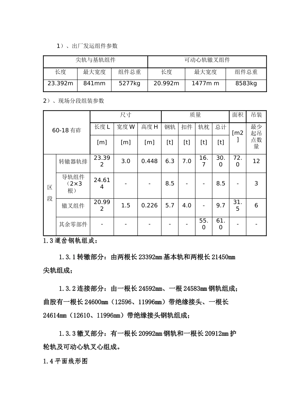 板式无道砟高速道岔施工技术汇编_第3页