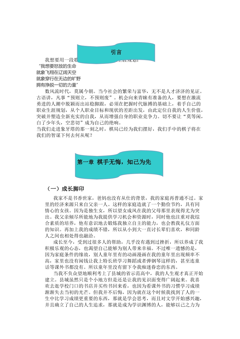 交互设计师的职业生涯规划书_第3页