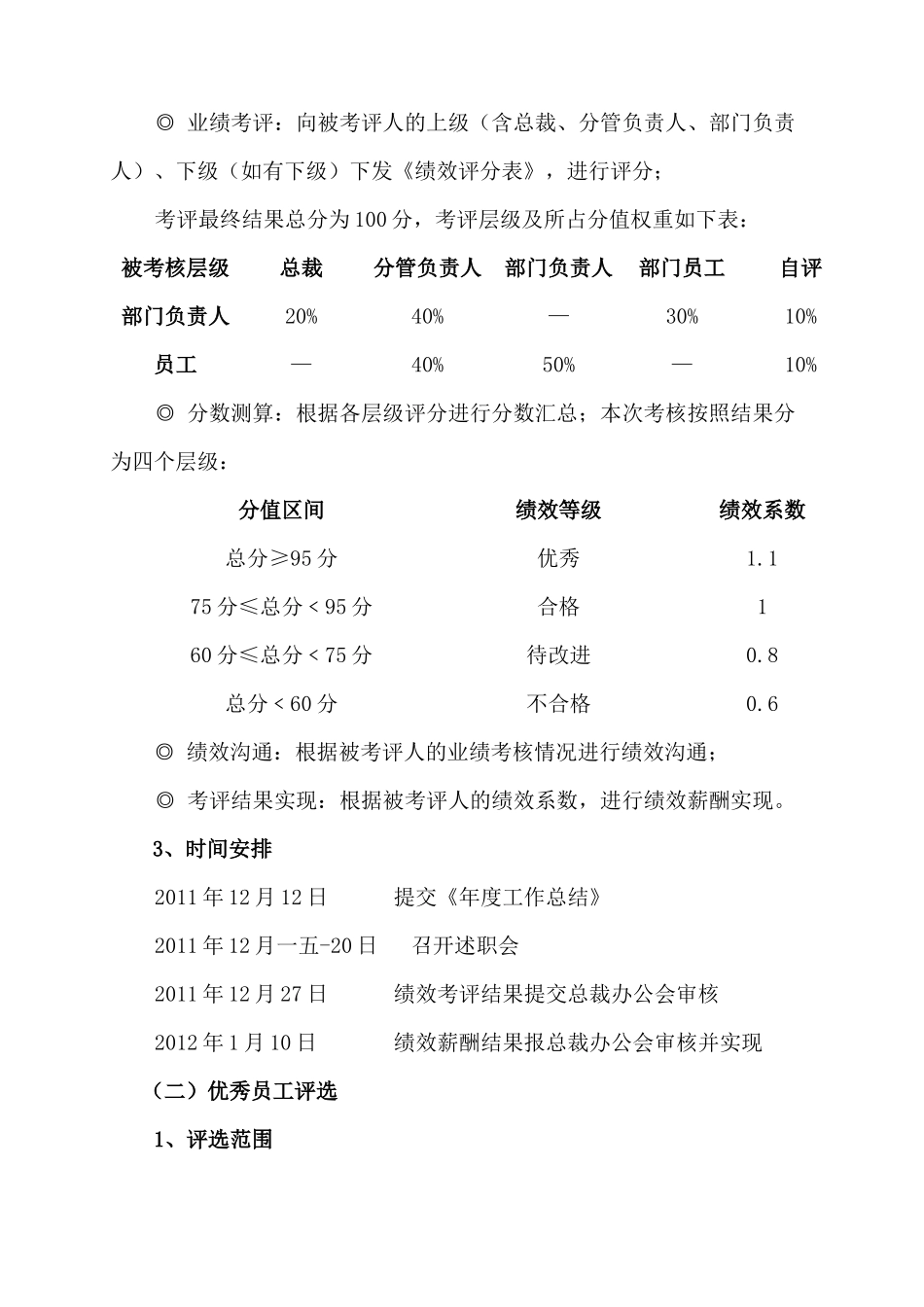 工作考核与激励方案_第2页