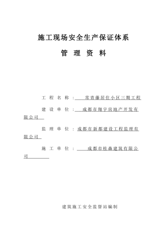 安1(安全生产管理职责)